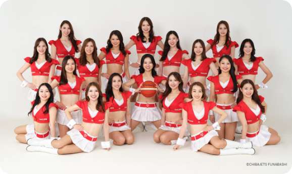 千葉ジェッツ　フライトクルーチアリーダーズ「STAR JETS」の画像