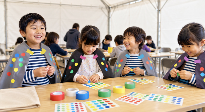 オリジナルマントづくりの画像