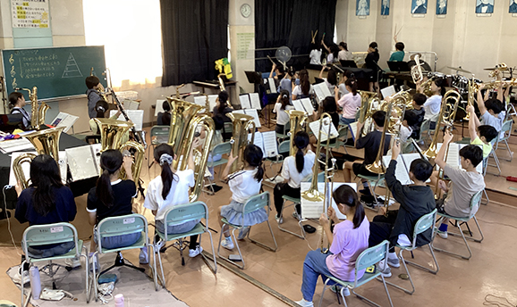 船橋市立若松小学校 吹奏楽部の画像